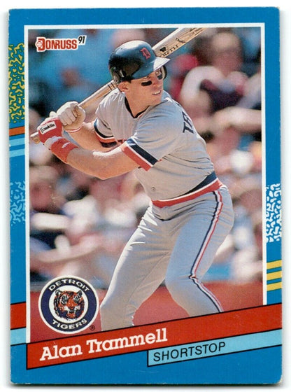 1991 Donruss Alan Trammell Detroit Tigers #118