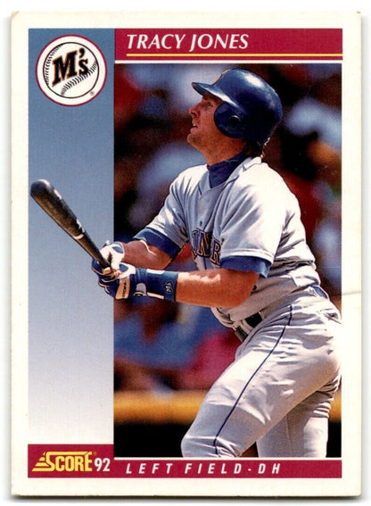 1992 Score Tracy Jones Seattle Mariners #206