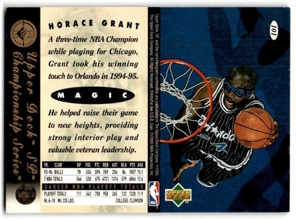 1995-96 SP Championship Series 1995 Horace Grant Orlando Magic #101