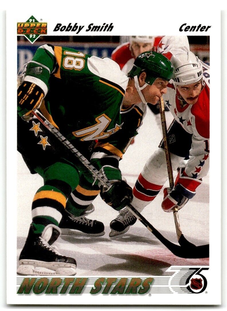 1991-92 Upper Deck Bobby Smith Minnesota North Stars #293