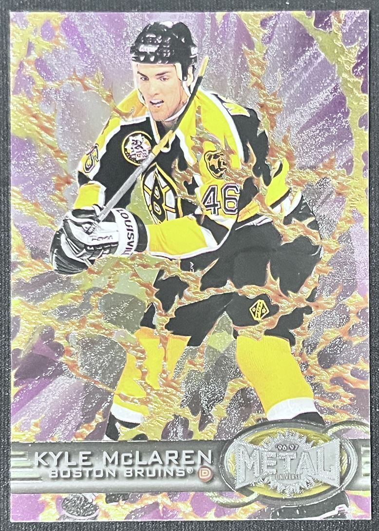 1997-98 Metal Universe Kyle McLaren Boston Bruins #8