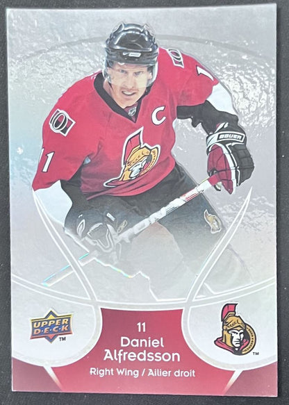 2009-10 Upper Deck McDonald's Daniel Alfredsson Ottawa Senators #34