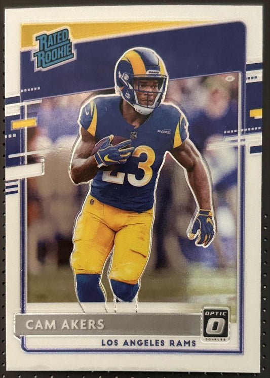 2020 Donruss Optic Cam Ekers Rookie Los Angeles Rams #175