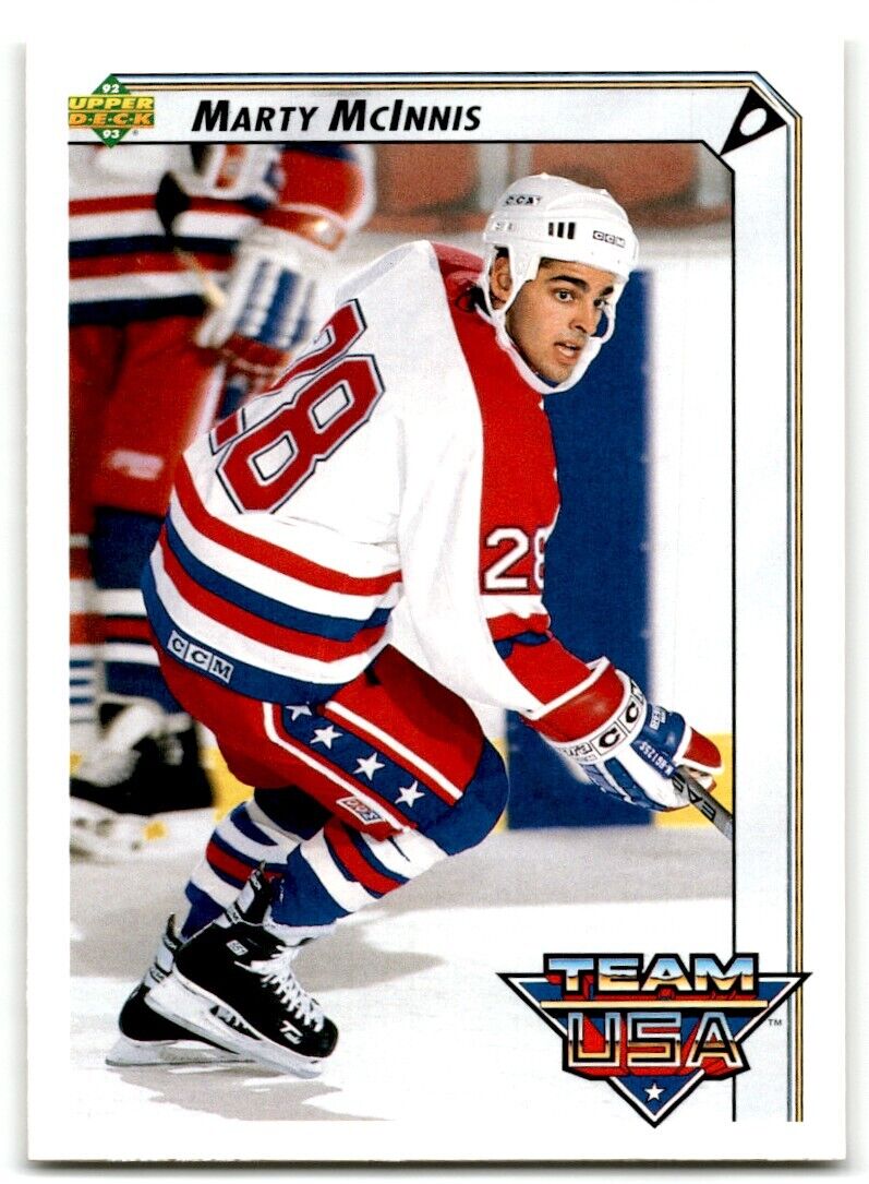 1992-93 Upper Deck Marty McInnis USA #394