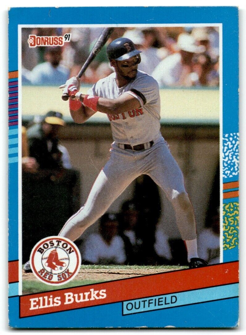 1991 Donruss Ellis Burks Boston Red Sox #235