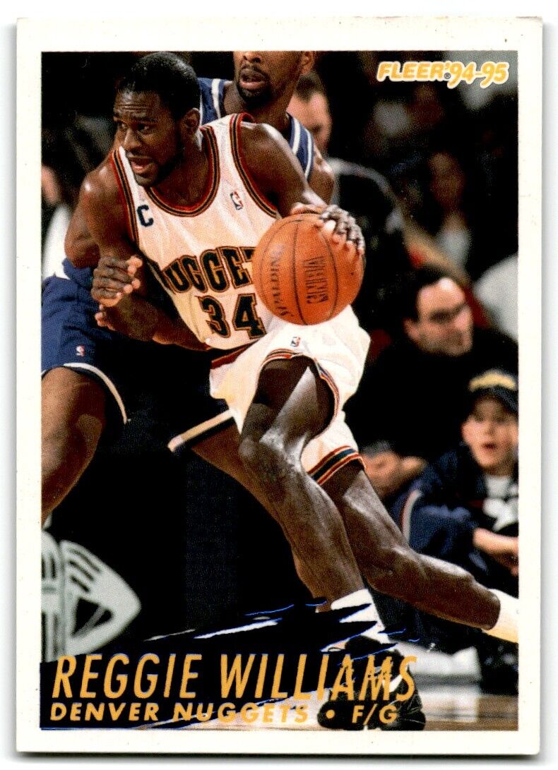 1994-95 Fleer Reggie Williams Denver Nuggets #63