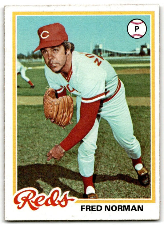 1978 Topps Fred Norman Cincinnati Reds #273