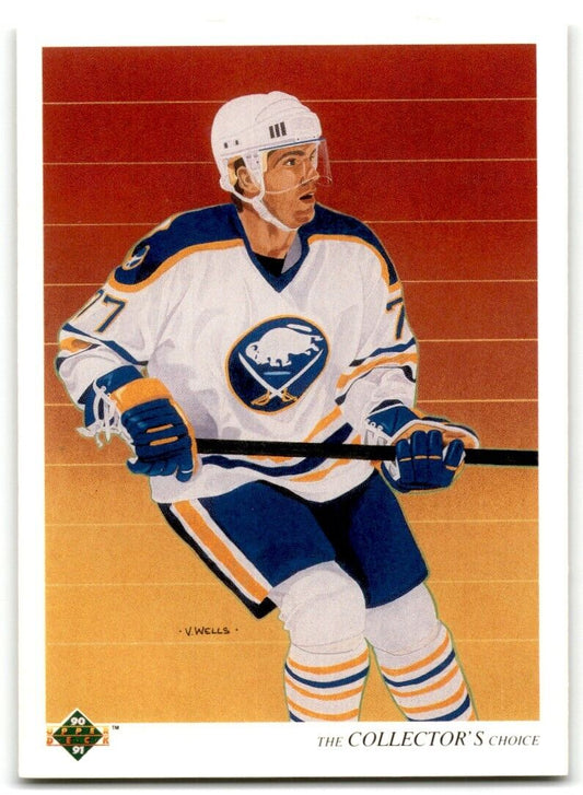 1990-91 Upper Deck Pierre Turgeon Buffalo Sabres #318