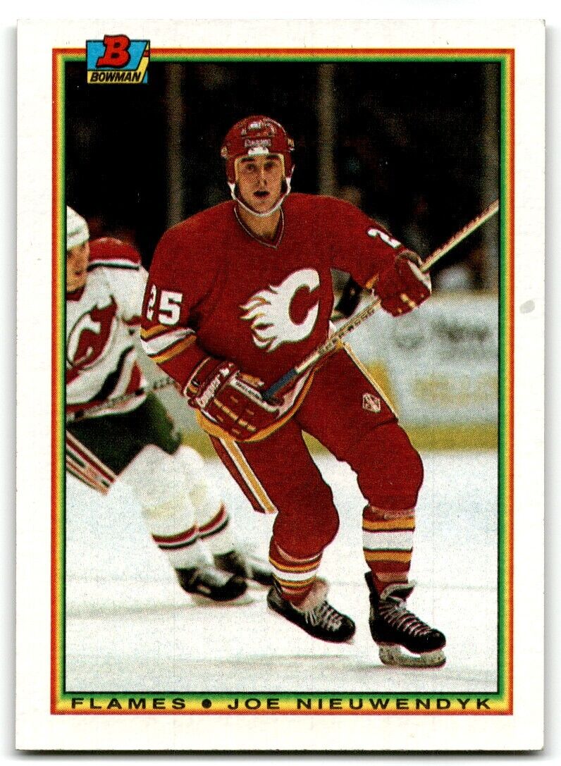 1990-91 Bowman Joe Nieuwendyk Calgary Flames #91