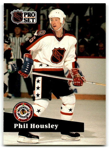 1991-92 Pro Set French Phil Housley Winnipeg Jets #295