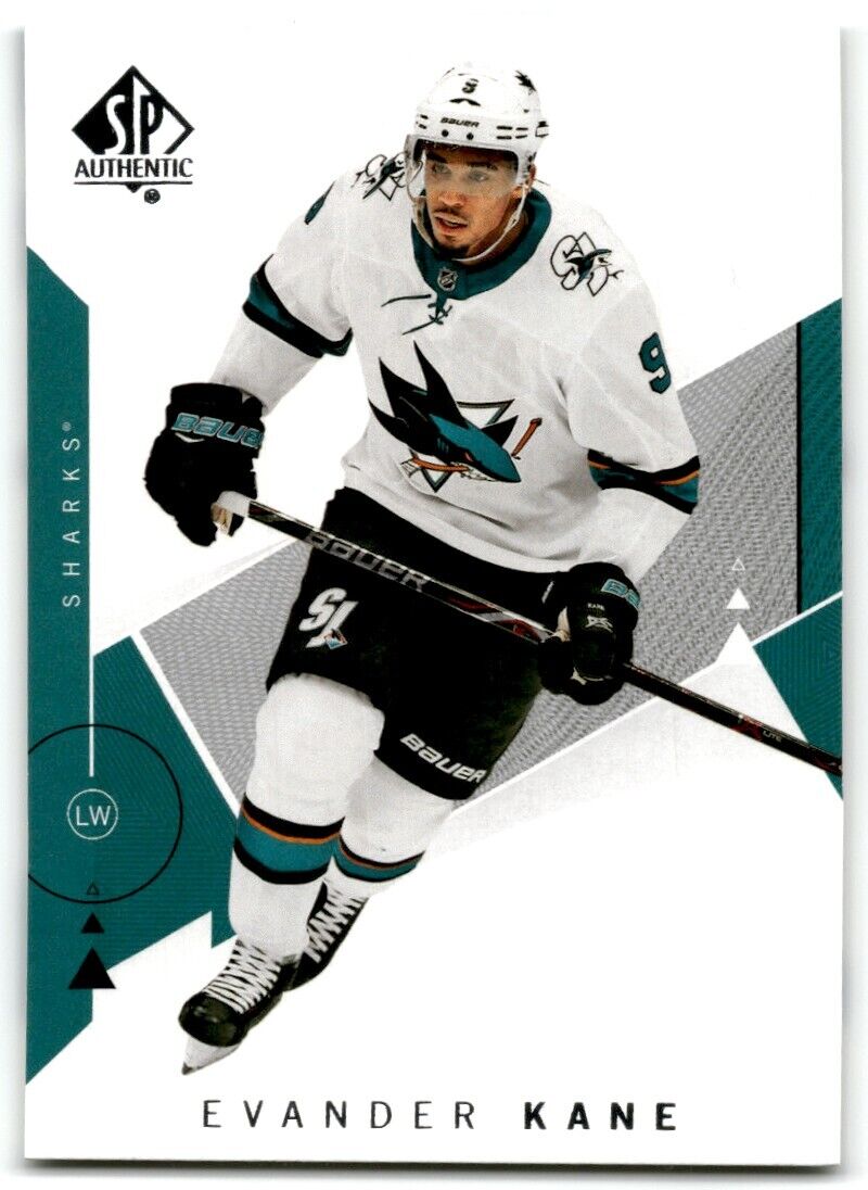 2018-19 SP Authentic Evander Kane San Jose Sharks #6