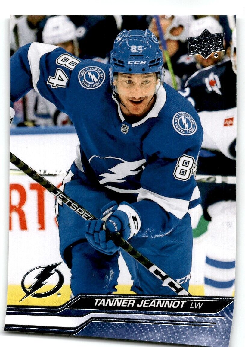 2023-24 Upper Deck Tanner Jeannot Tampa Bay Lightning #164