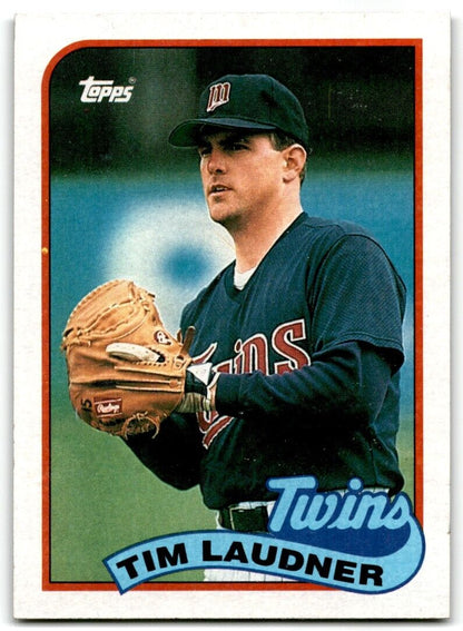 1989 Topps Tim Laudner Minnesota Twins #239