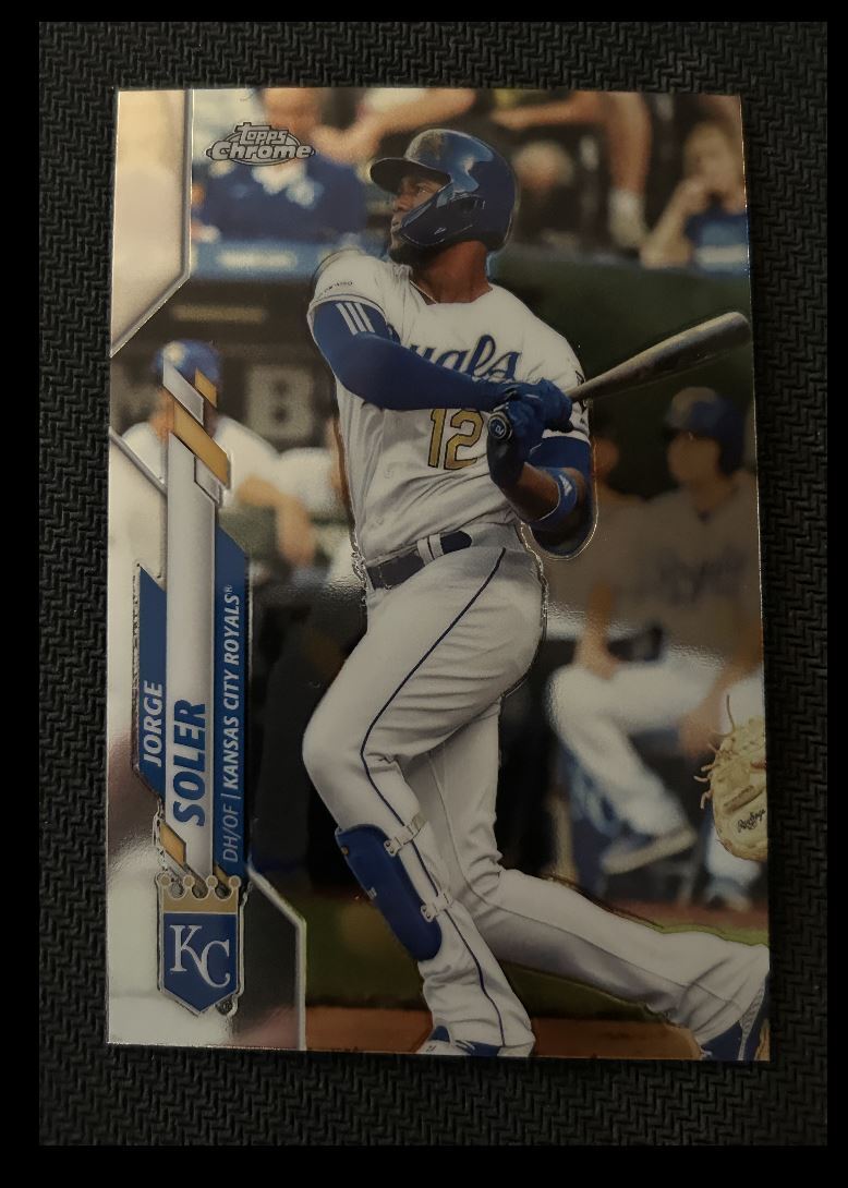 2020 Topps Chrome Jorge Soler Kansas City Royals #20