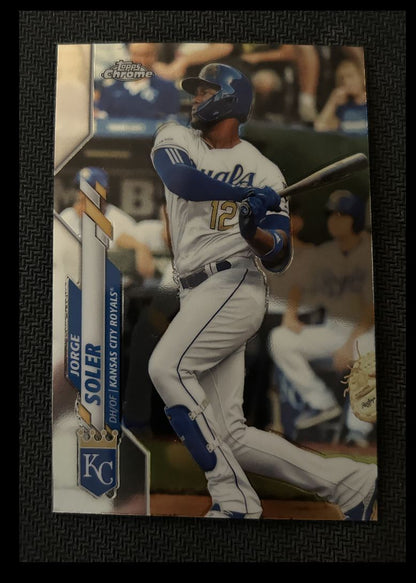 2020 Topps Chrome Jorge Soler Kansas City Royals #20