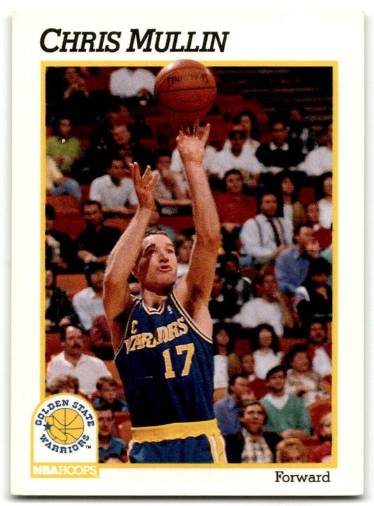 1991-92 Hoops Chris Mullin Golden State Warriors #72