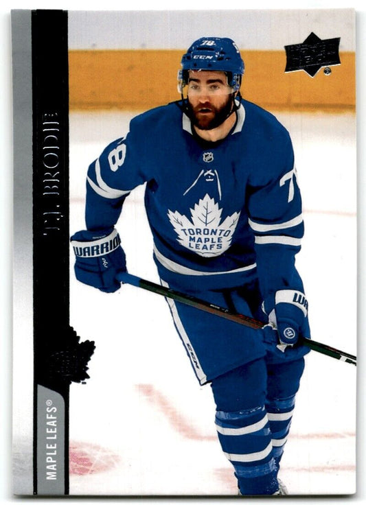 2020-21 Upper Deck T.J. Brodie Toronto Maple Leafs #629