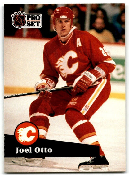 1991-92 Pro Set Joel Otto Calgary Flames #37