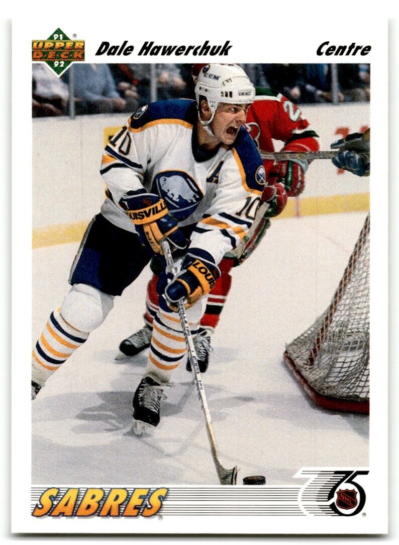 1991-92 Upper Deck Dale Hawerchuk Buffalo Sabres #126