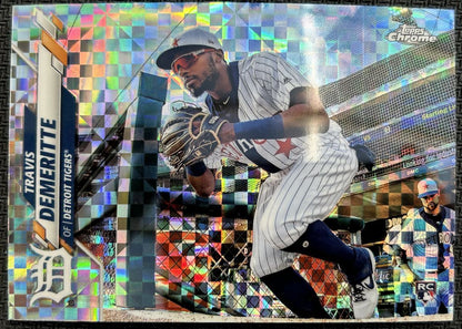 2020 Topps Chrome Travis Demeritte Rookie Detroit Tigers #26 Refractor