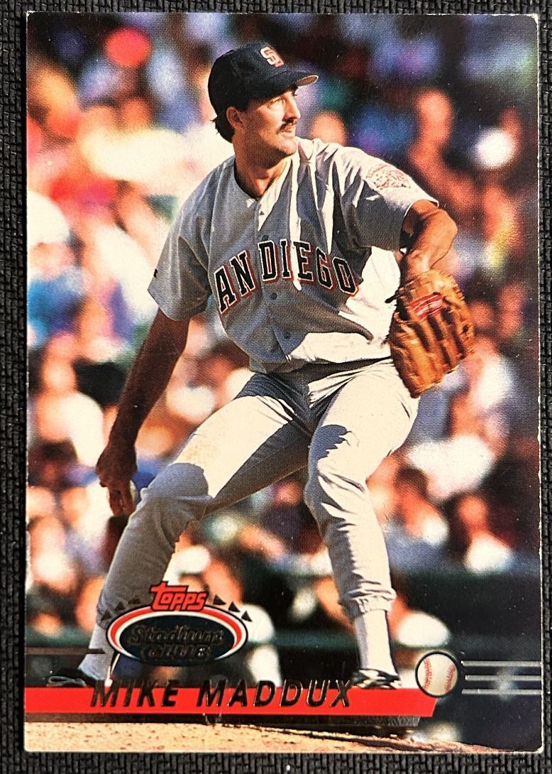 1993 Topps Stadium Club Mike Maddux San Diego Padres #103