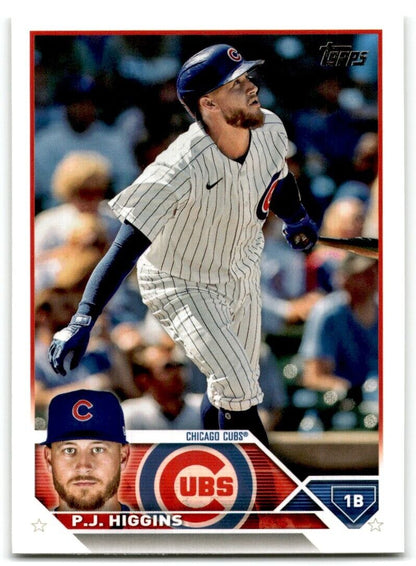 2023 Topps P.J. Higgins Chicago Cubs #338