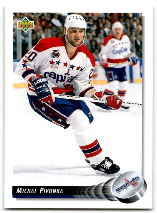 1992-93 Upper Deck Michal Pivonka Washington Capitals #261