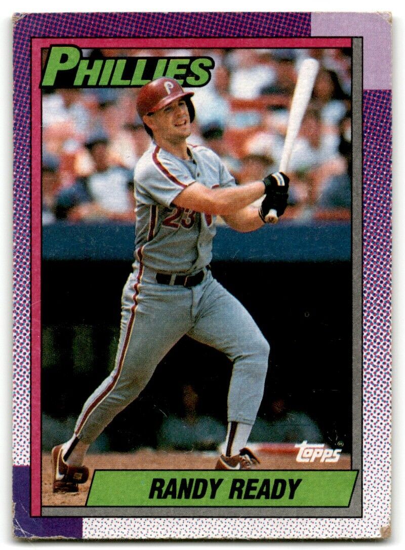 1990 Topps Randy Ready Philadelphia Phillies #356