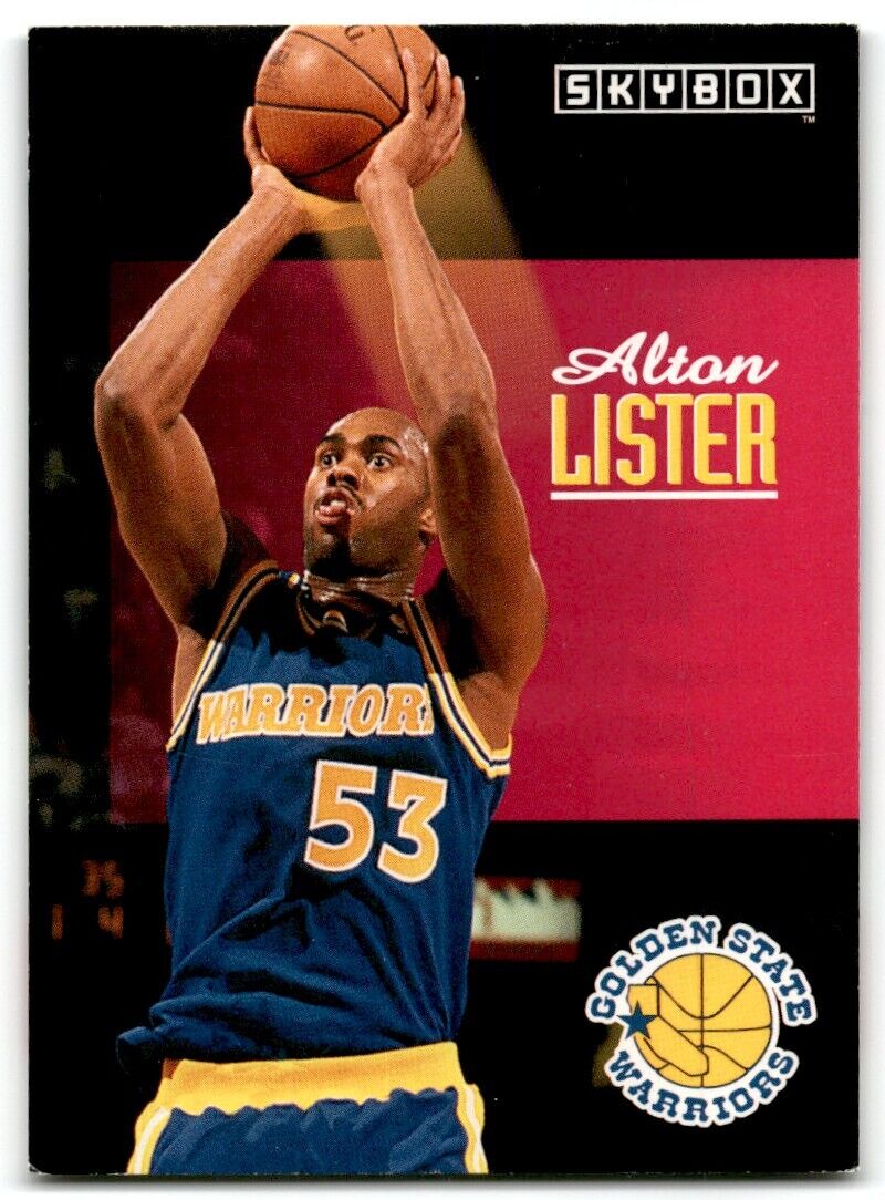 1992-93 SkyBox Alton Lister Golden State Warriors #81