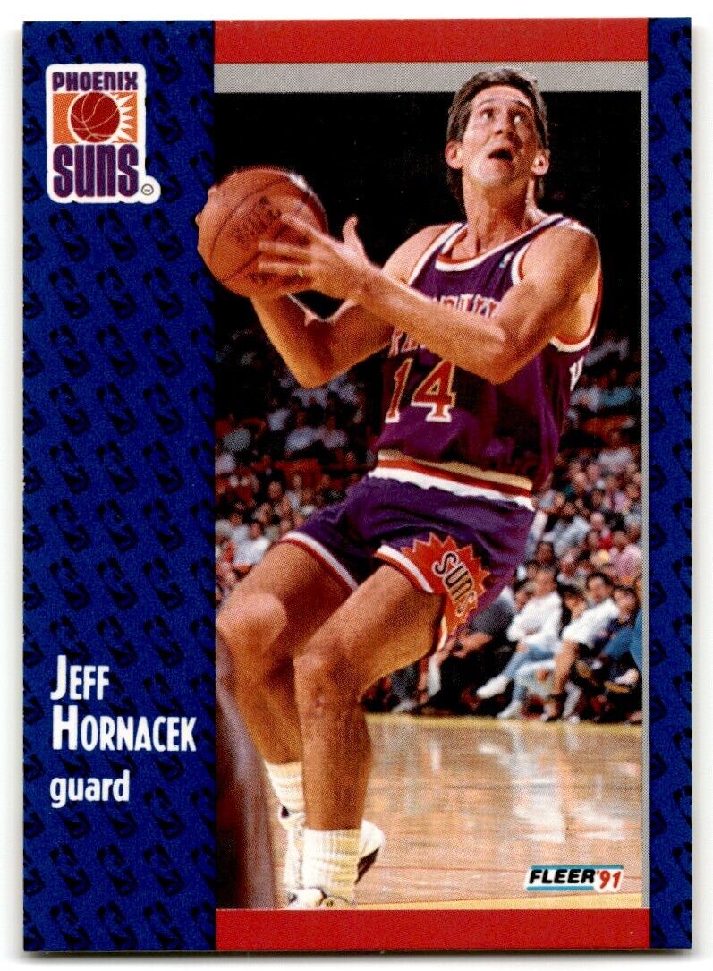 1991-92 Fleer Jeff Hornacek Phoenix Suns #160