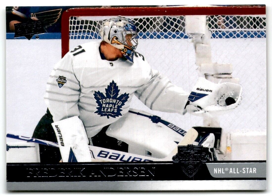 2020-21 Upper Deck Frederik Andersen Toronto Maple Leafs #688