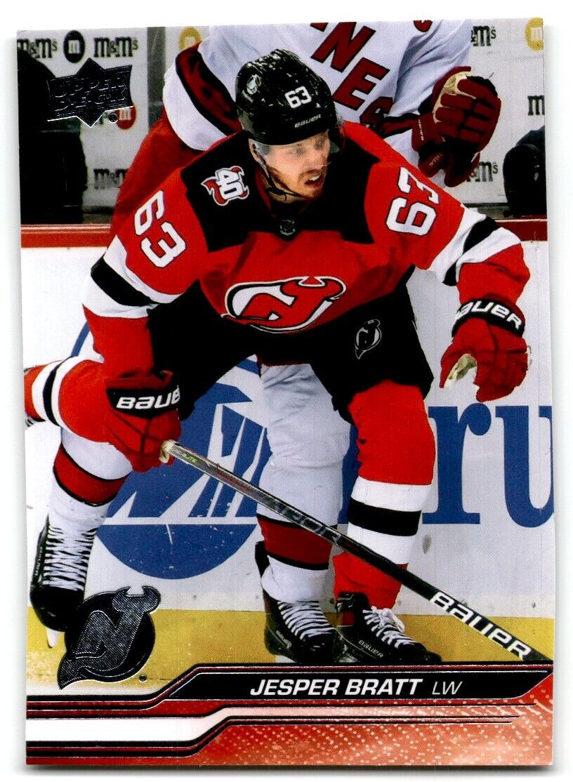 2023-24 Upper Deck Jesper Bratt New Jersey Devils #359