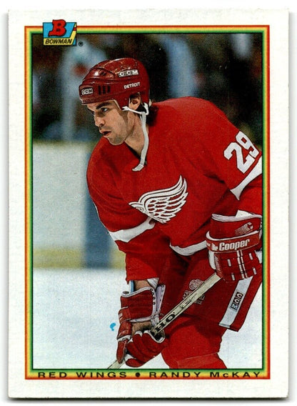 1990-91 Bowman Randy McKay Detroit Red Wings #227