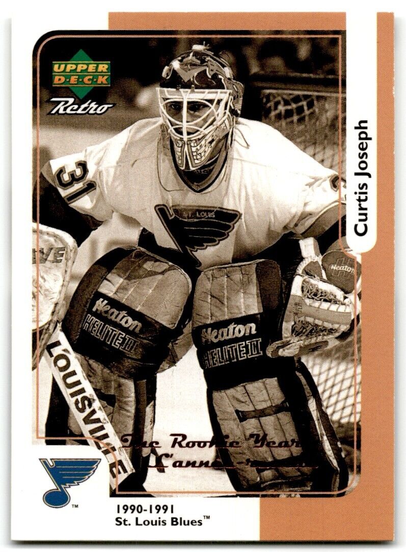 1999-00 Upper Deck Retro McDonald's Curtis Joseph St. Louis Blues #MCD-12R