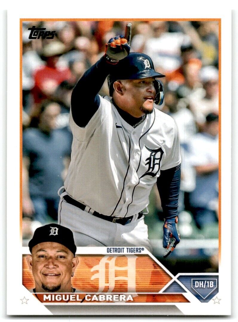 2023 Topps Miguel Cabrera Detroit Tigers #24