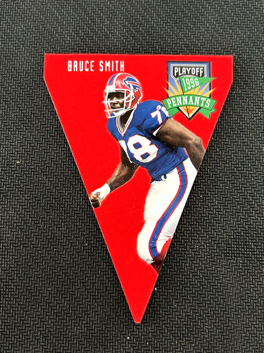 1996 Playoff Contenders Pennants Football Card #85 Bruce Smith