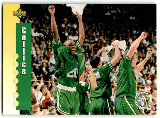 1994-95 Upper Deck Checklist Boston Celtics #211