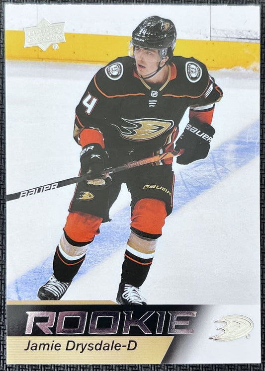 2021-22 Upper Deck NHL Star Rookie Jamie Drysdale Rookie Anaheim Ducks #7