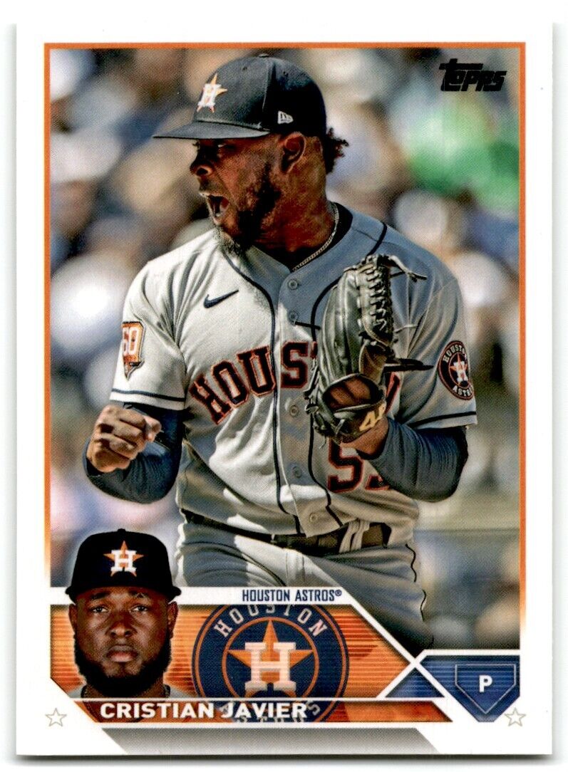 2023 Topps Cristian Javier Houston Astros #55