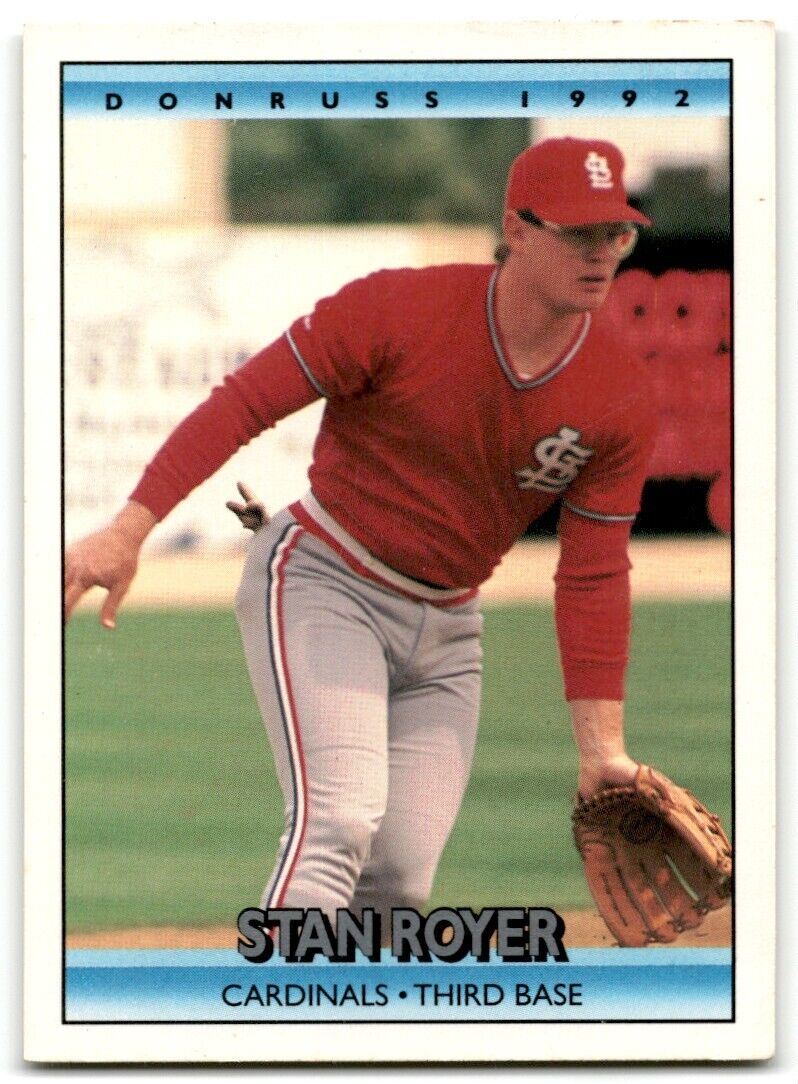 1992 Donruss Stan Royer St. Louis Cardinals #602