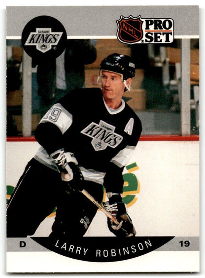 1990-91 Pro Set Larry Robinson Los Angeles Kings #125