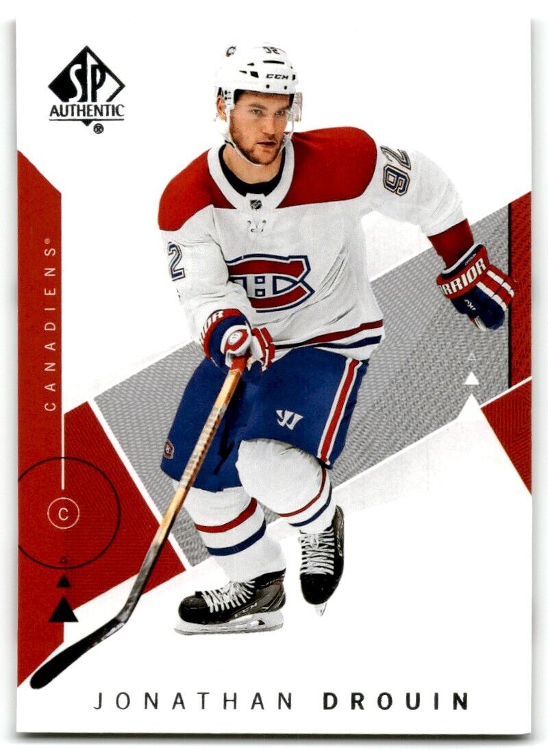 2018-19 SP Authentic Jonathan Drouin Montreal Canadiens #13