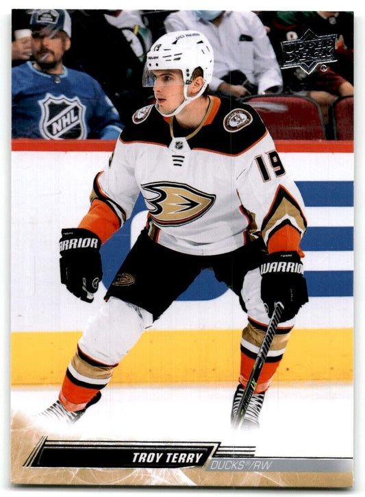 2022-23 Upper Deck Troy Terry Anaheim Ducks #7