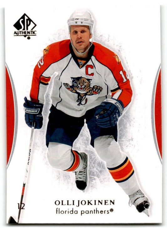 2007-08 SP Authentic Olli Jokinen Florida Panthers #12