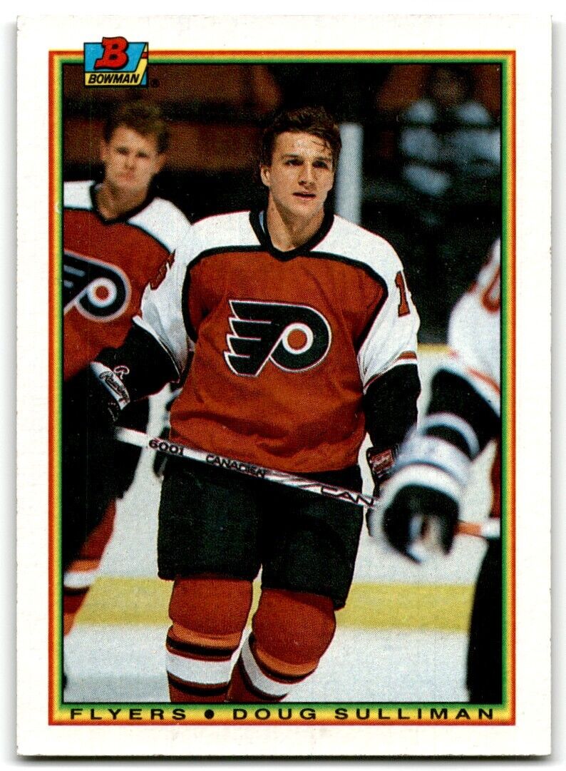 1990-91 Bowman Doug Sulliman Philadelphia Flyers #110