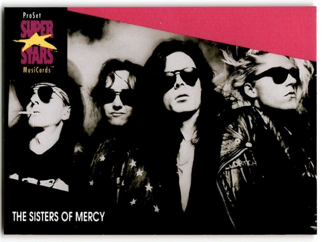 1991-92 ProSet Super Stars MusiCard The Sisters of Mercy #236