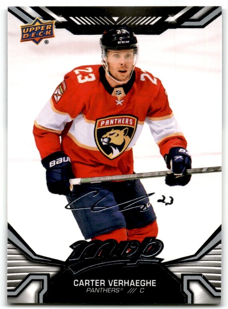 2022-23 Upper Deck MVP Silver Carter Verhaeghe Florida Panthers #169