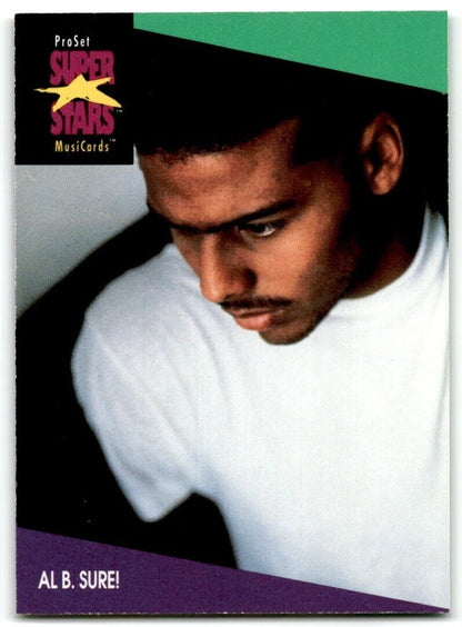 1991-92 ProSet Super Stars MusiCard Al B. Sure! #108