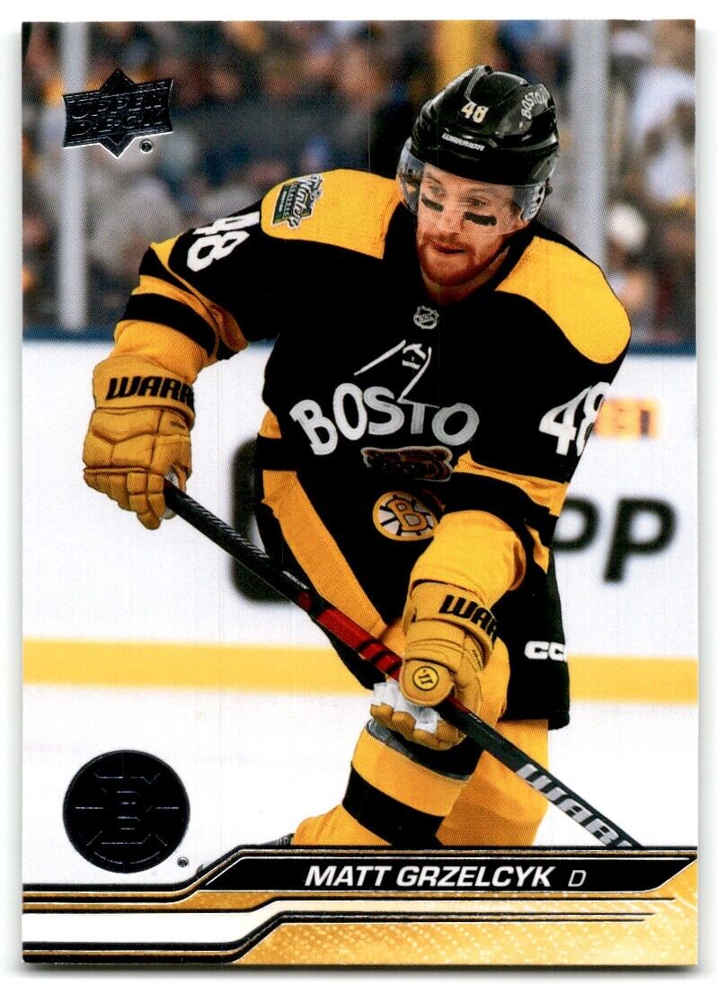 2023-24 Upper Deck Matt Grzelcyk Boston Bruins #269