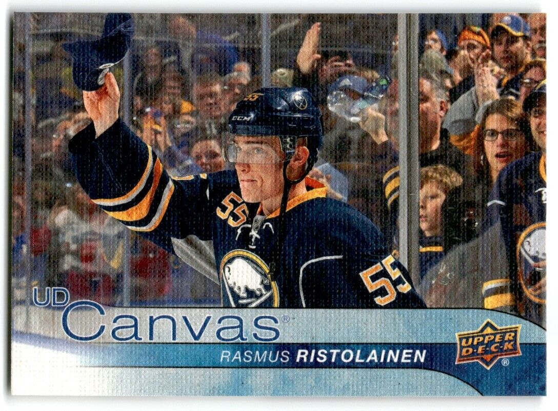 2016-17 Upper Deck UD Canvas Rasmus Ristolainen Buffalo Sabres #C11